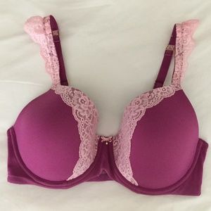 Bra - beautiful lace front, lace straps